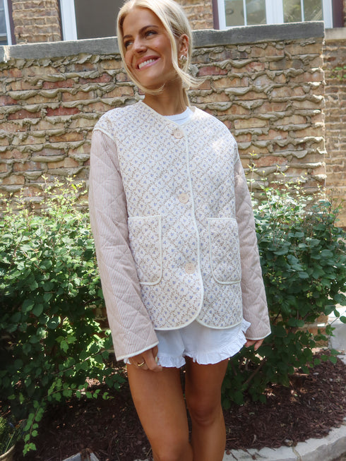 Lovers Lane Jacket // Latte